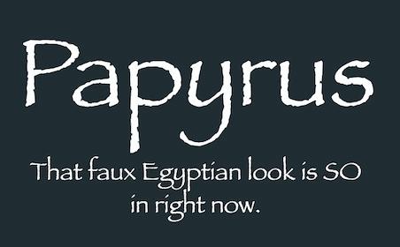 選擇字體時(shí)應(yīng)該避免的七宗罪 選擇字體時(shí)應(yīng)該避免的七宗罪