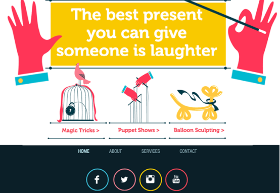 網(wǎng)頁頁腳設(shè)計(jì)