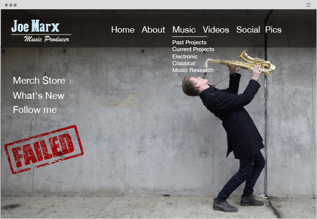 網(wǎng)站設(shè)計(jì)中的六大常見錯(cuò)誤