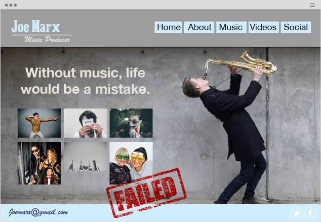 網(wǎng)站設(shè)計(jì)中的六大常見錯(cuò)誤