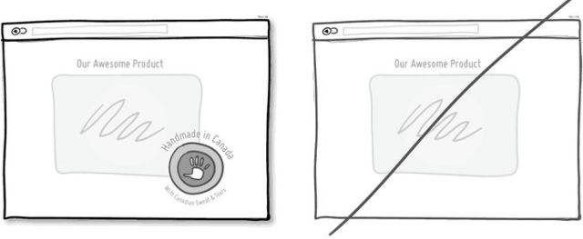 說明產(chǎn)品的產(chǎn)地，增加與他牌的差異